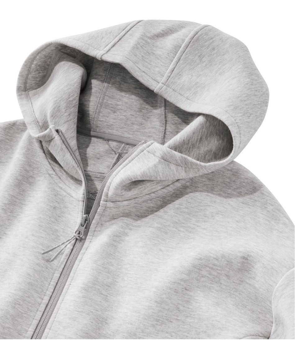 L.L.Bean Online | Women's Multisport Lifestyle Hoodie, Oversized Full-Zip