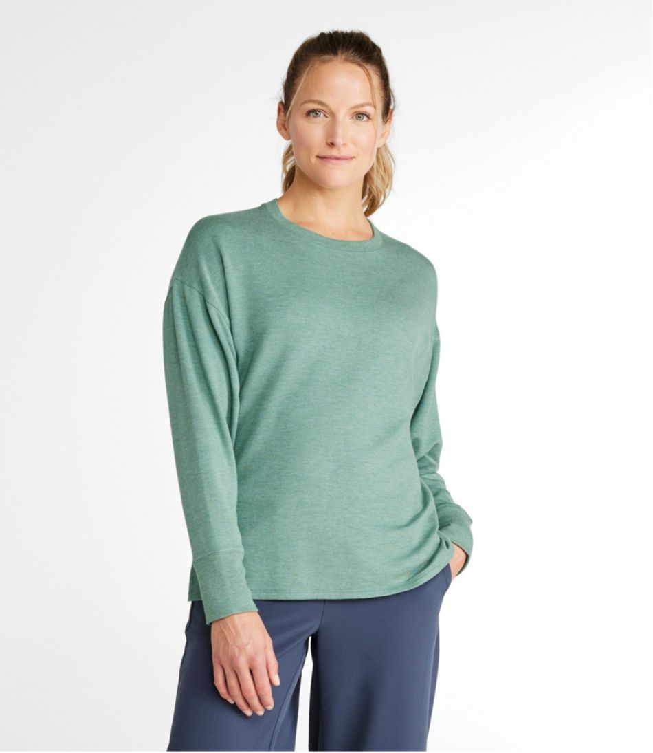 L.L.Bean Discount | Women's SoftFlex Crewneck Dolman Sleeve Pullover
