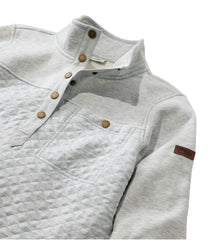 L.L.Bean Sale | Women's Quilted Sweatshirt, Mockneck Tunic
