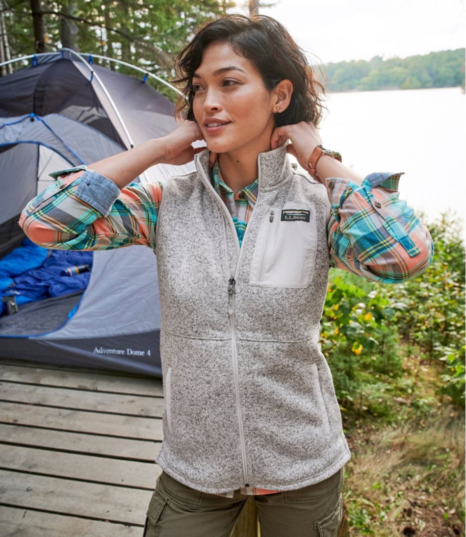 L.L.Bean Outlet | Women's Sweater Fleece Long Vest