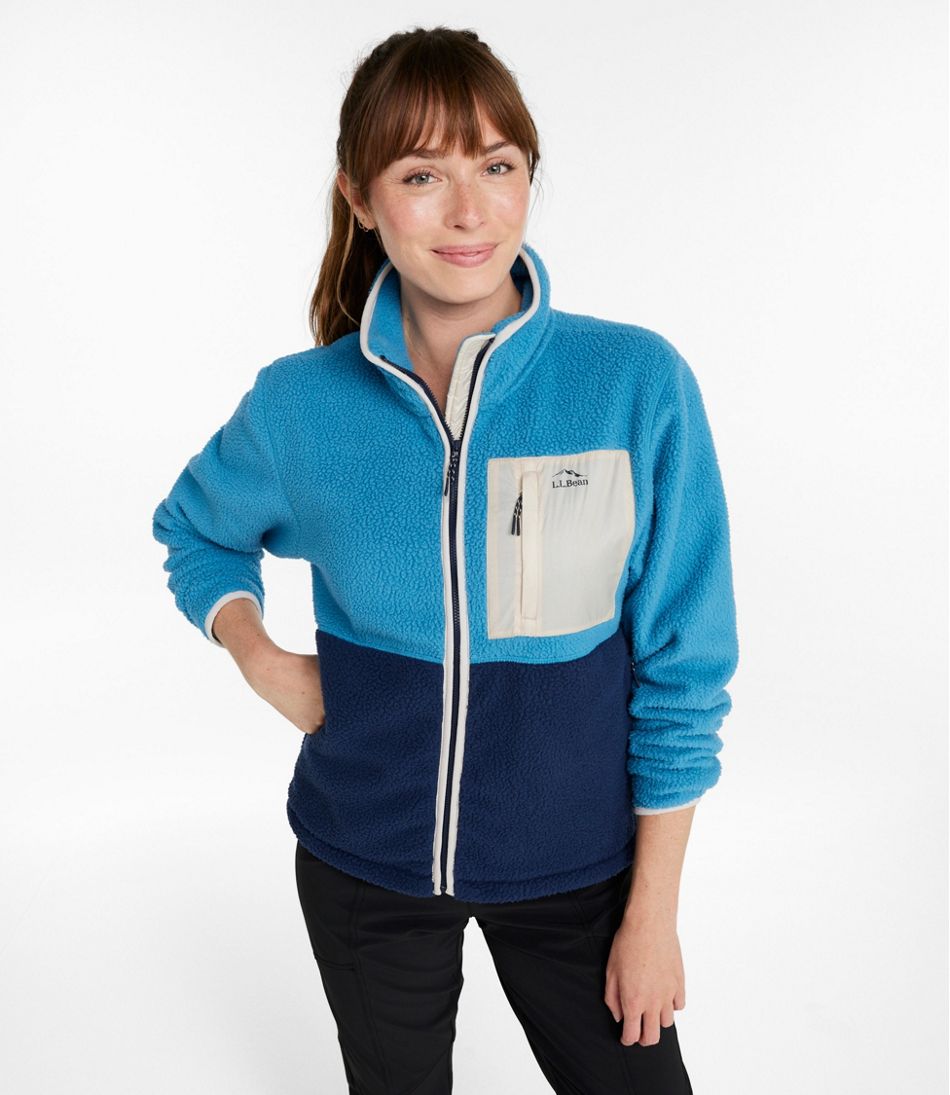 L.L.Bean On Sale | Women's Mountainside Fleece Jacket, Colorblock