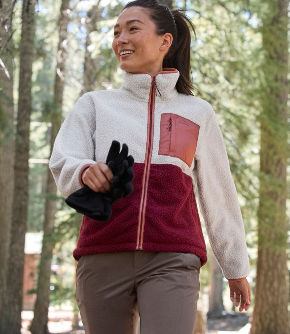 L.L.Bean On Sale | Women's Mountainside Fleece Jacket, Colorblock