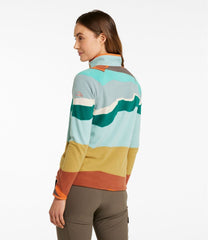 L.L.Bean New | Women's All Season Access Fleece Pullover, Print