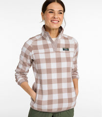 L.L.Bean | Women's Sweater Fleece Pullover, Print