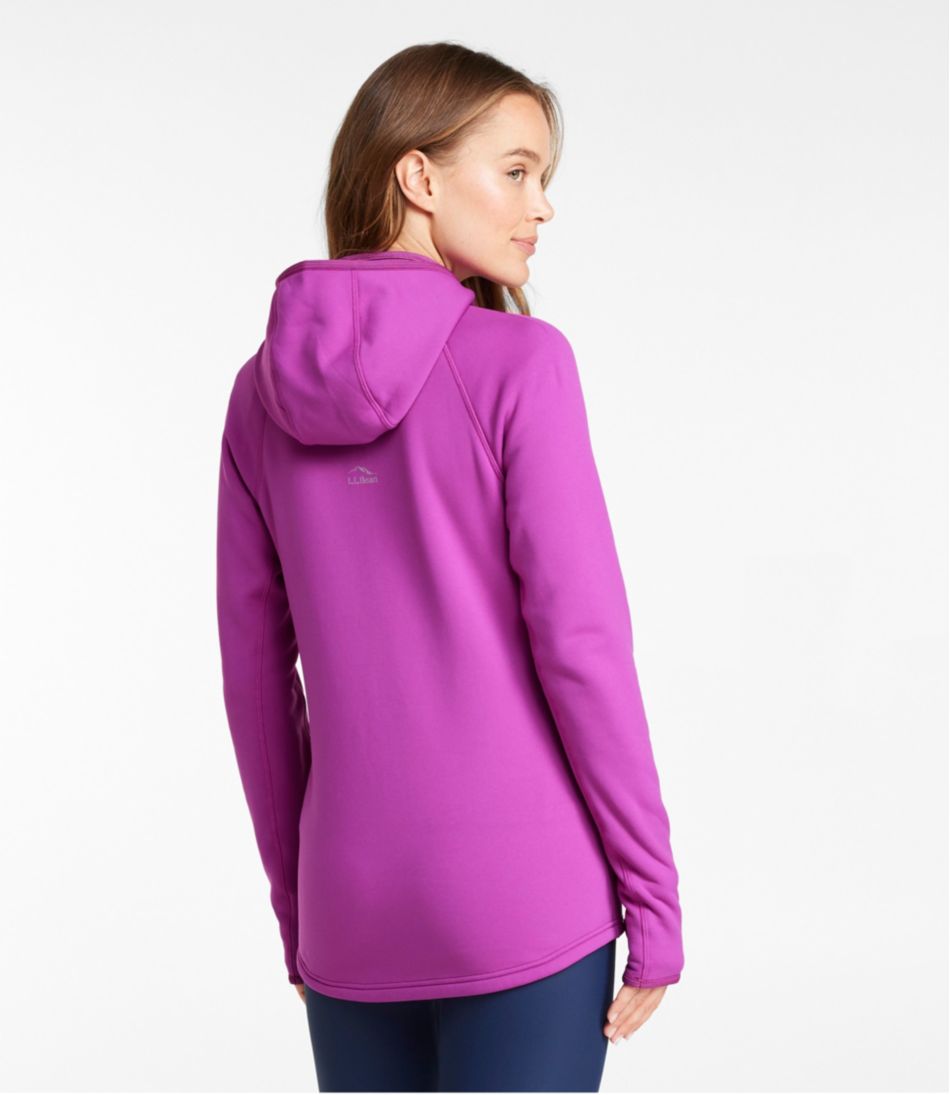 L.L.Bean Sale | Women's PrimaLoft ThermaStretch Fleece Jacket, Hooded Full-Zip