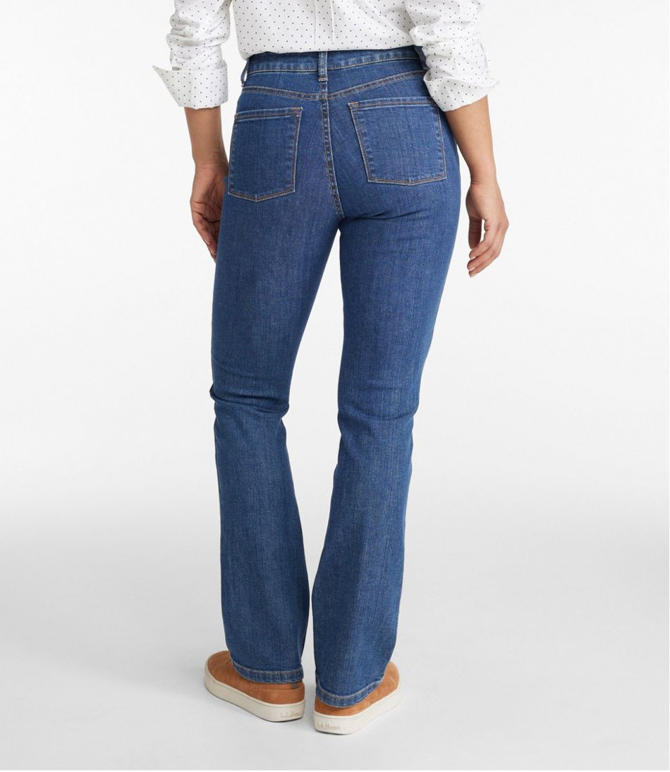 L.L.Bean New | Women's True Shape Jeans, High-Rise Bootcut