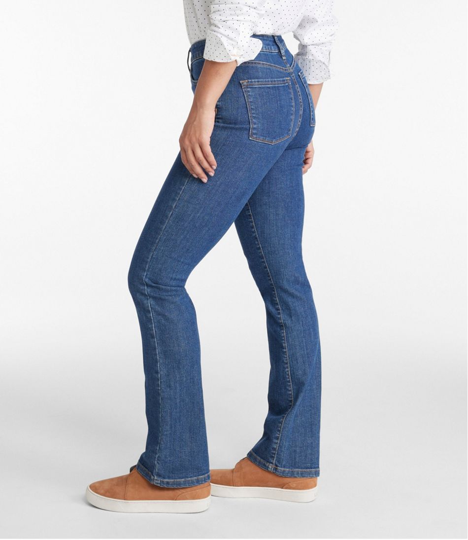 L.L.Bean New | Women's True Shape Jeans, High-Rise Bootcut