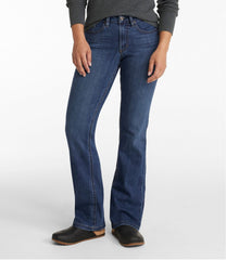 L.L.Bean | Women's BeanFlex® Jeans, Mid-Rise Bootcut