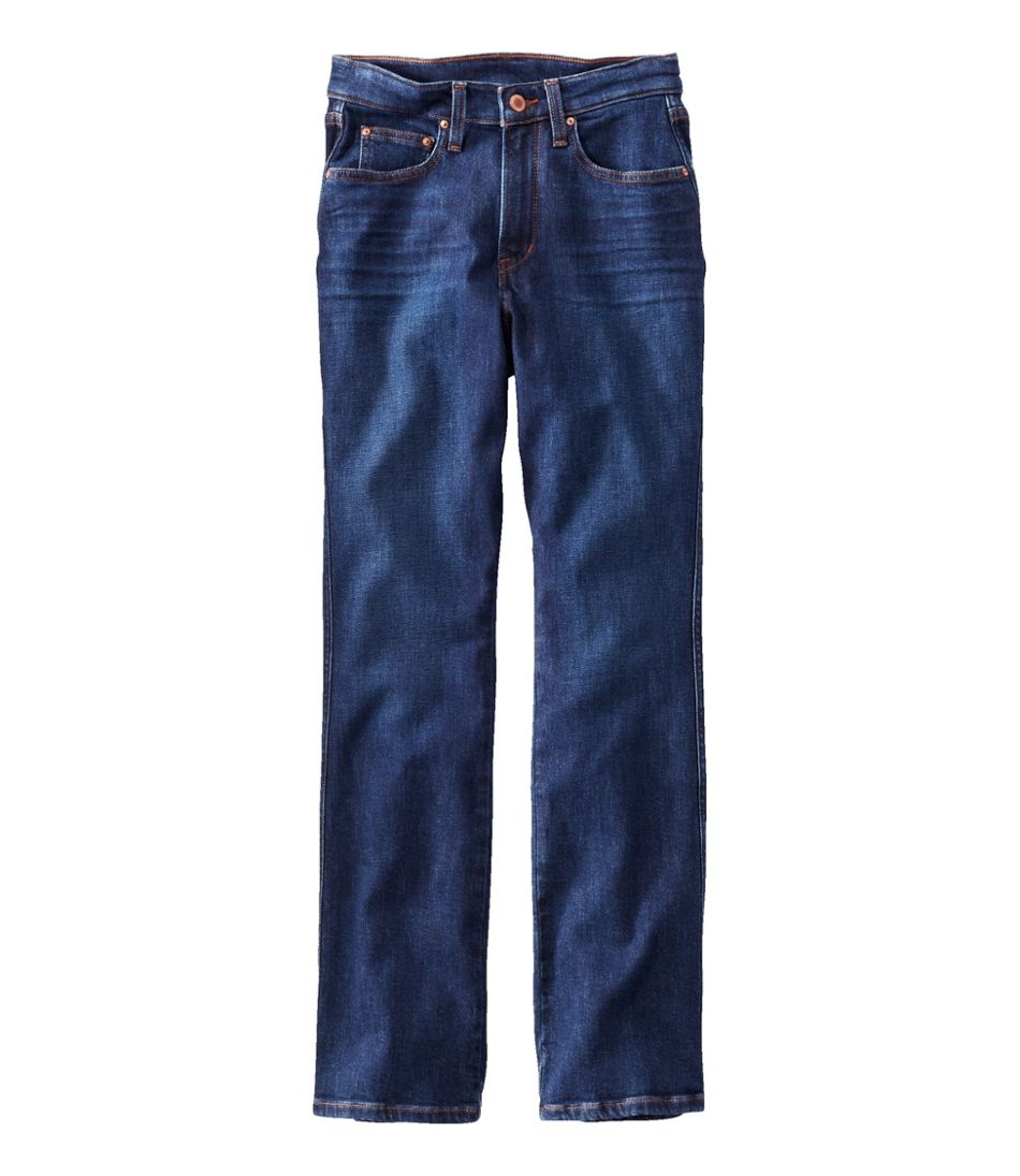 L.L.Bean For Sale | Women's Everyday Stretch Jeans, High-Rise Mini Bootcut Ankle