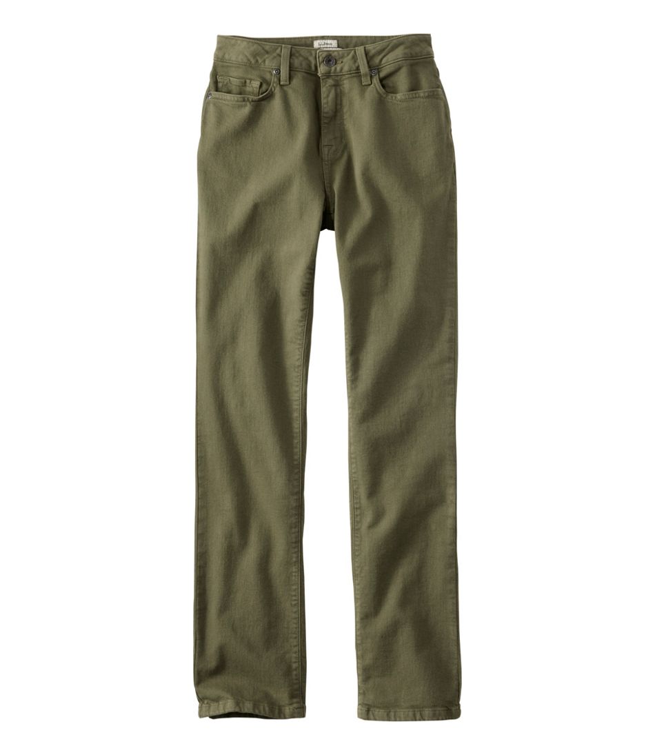 L.L.Bean Discount | Women's True Shape Jeans, High-Rise Straight-Leg Colors