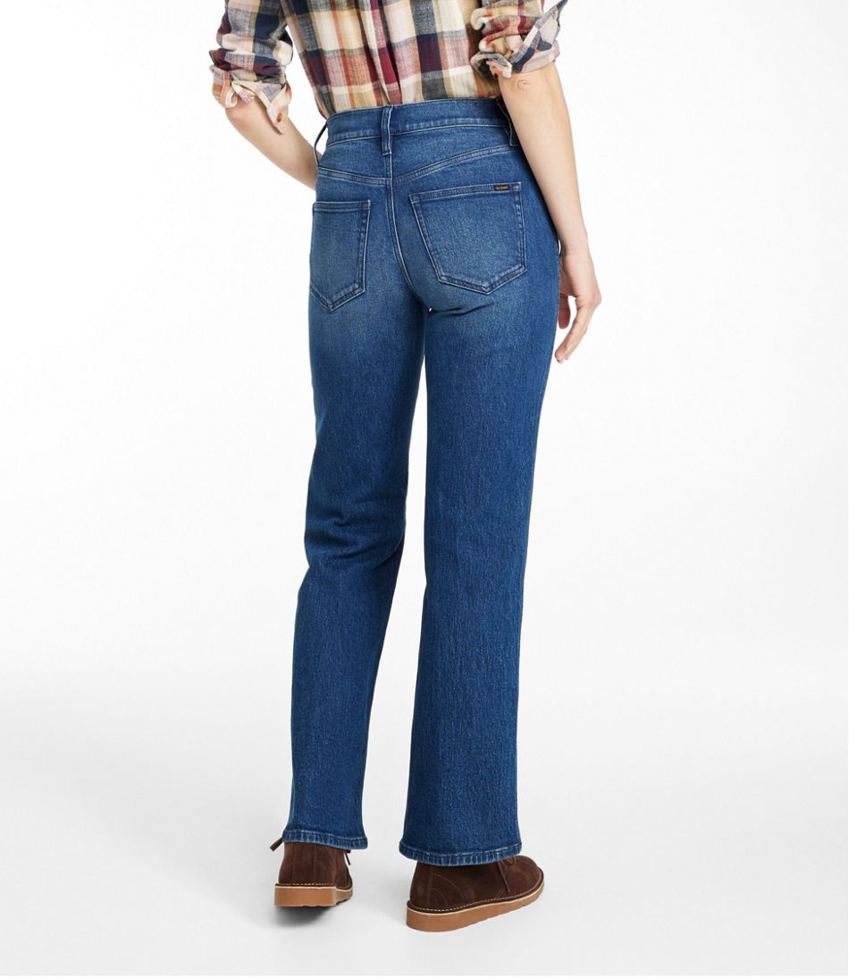 L.L.Bean Sale | Women's Signature Original Jeans, High-Rise Straight-Leg