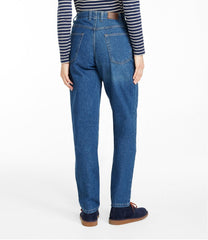 L.L.Bean US | Women's Double L® Jeans, Ultra High-Rise Comfort Waist Tapered Leg