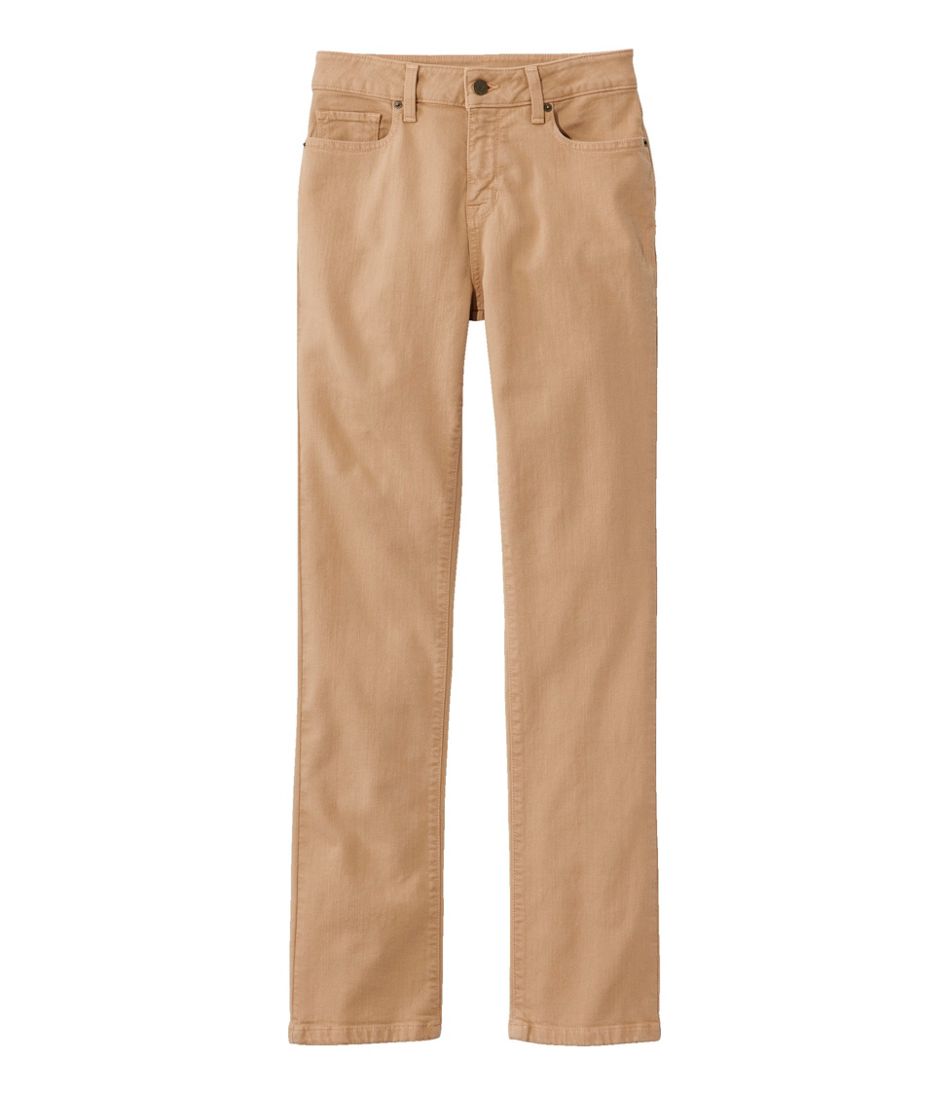 L.L.Bean Online | Women's True Shape Jeans, High-Rise Slim-Leg Colors