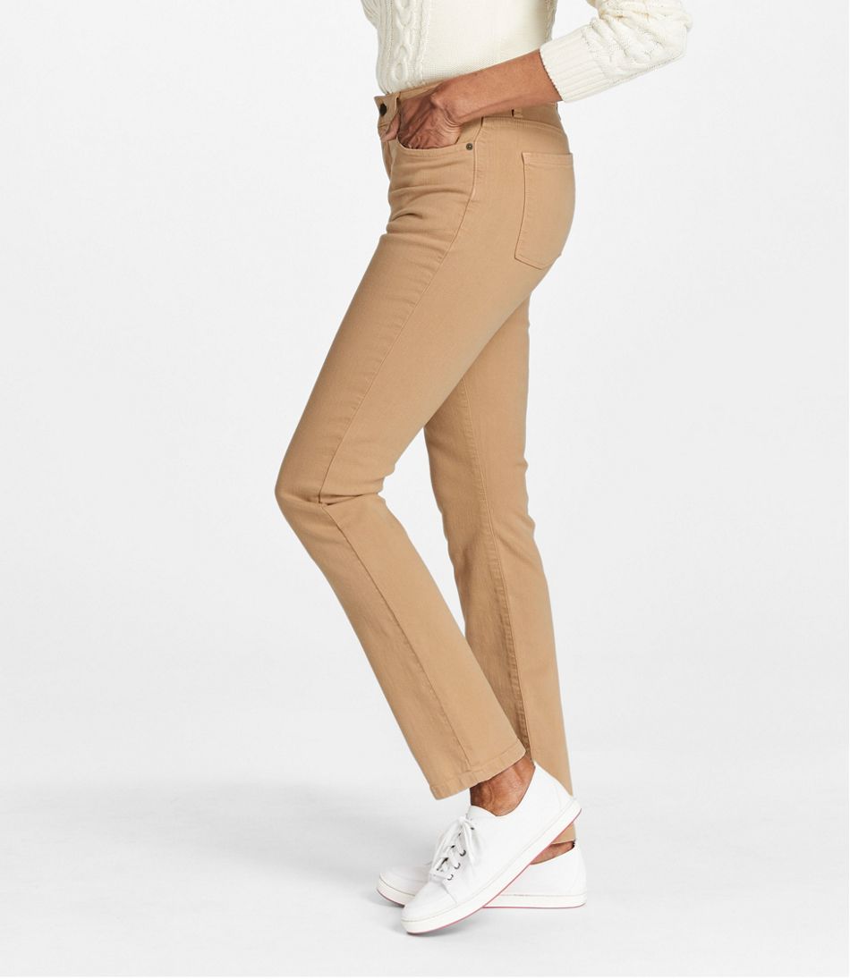 L.L.Bean Online | Women's True Shape Jeans, High-Rise Slim-Leg Colors