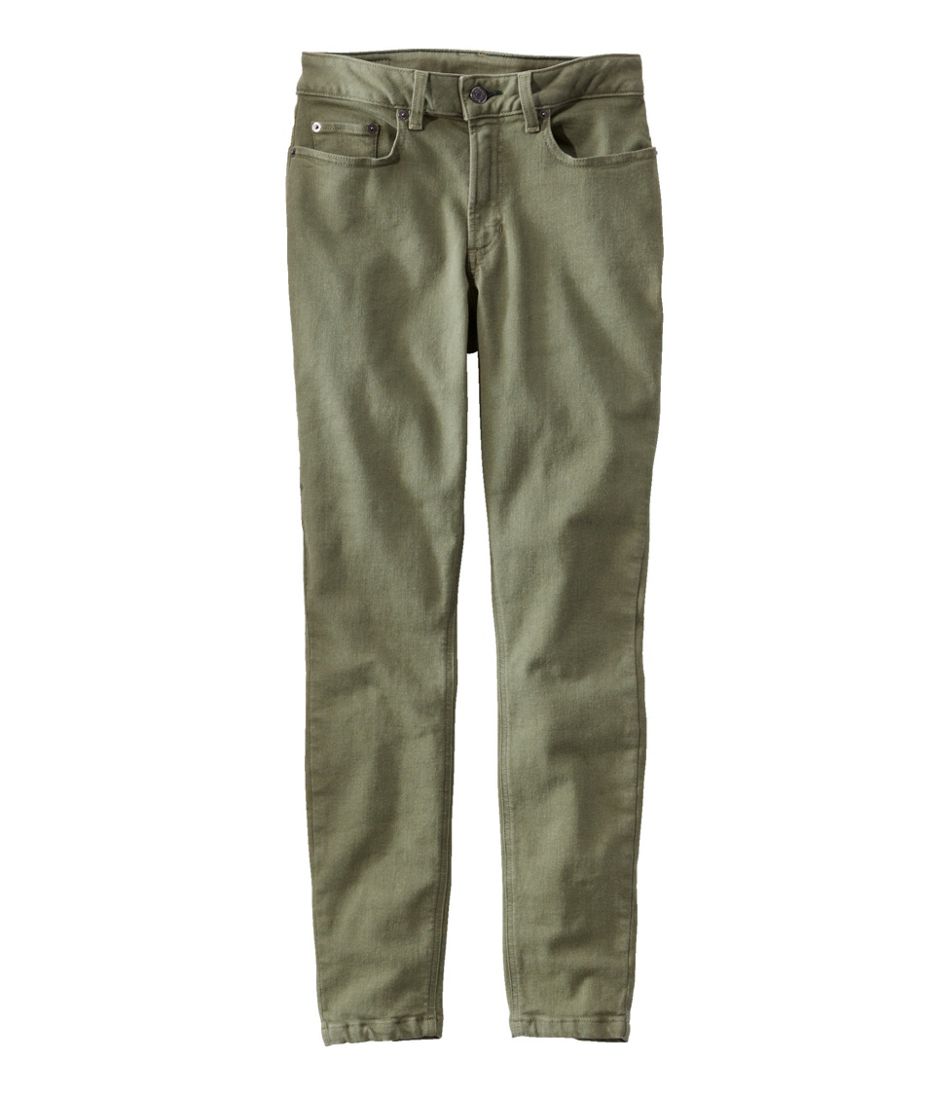 L.L.Bean Discount | Women's BeanFlex®Jeans, High-Rise Slim-Leg Ankle Color