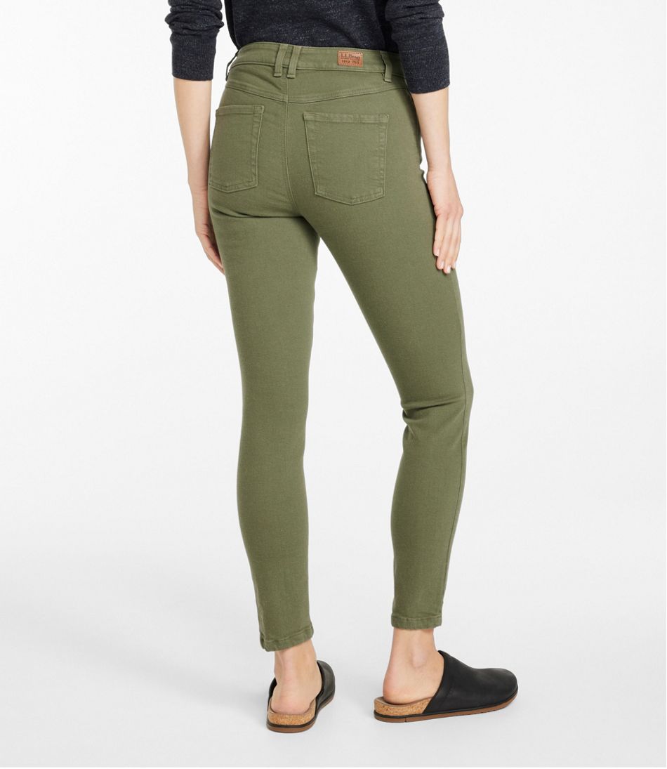 L.L.Bean Discount | Women's BeanFlex®Jeans, High-Rise Slim-Leg Ankle Color