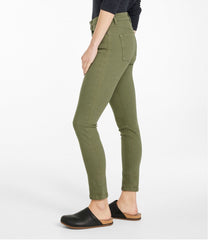 L.L.Bean Discount | Women's BeanFlex®Jeans, High-Rise Slim-Leg Ankle Color