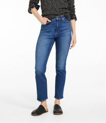 L.L.Bean Sale | Women's Signature Super Stretch Jeans, High-Rise Skinny-Leg Ankle