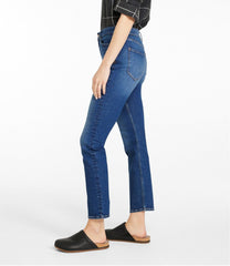 L.L.Bean Sale | Women's Signature Super Stretch Jeans, High-Rise Skinny-Leg Ankle