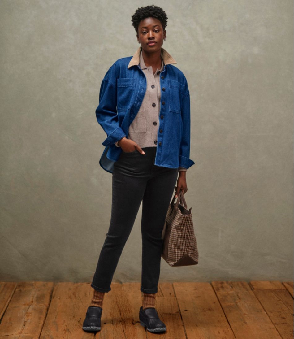 L.L.Bean Sale | Women's Signature Super Stretch Jeans, High-Rise Skinny-Leg Ankle