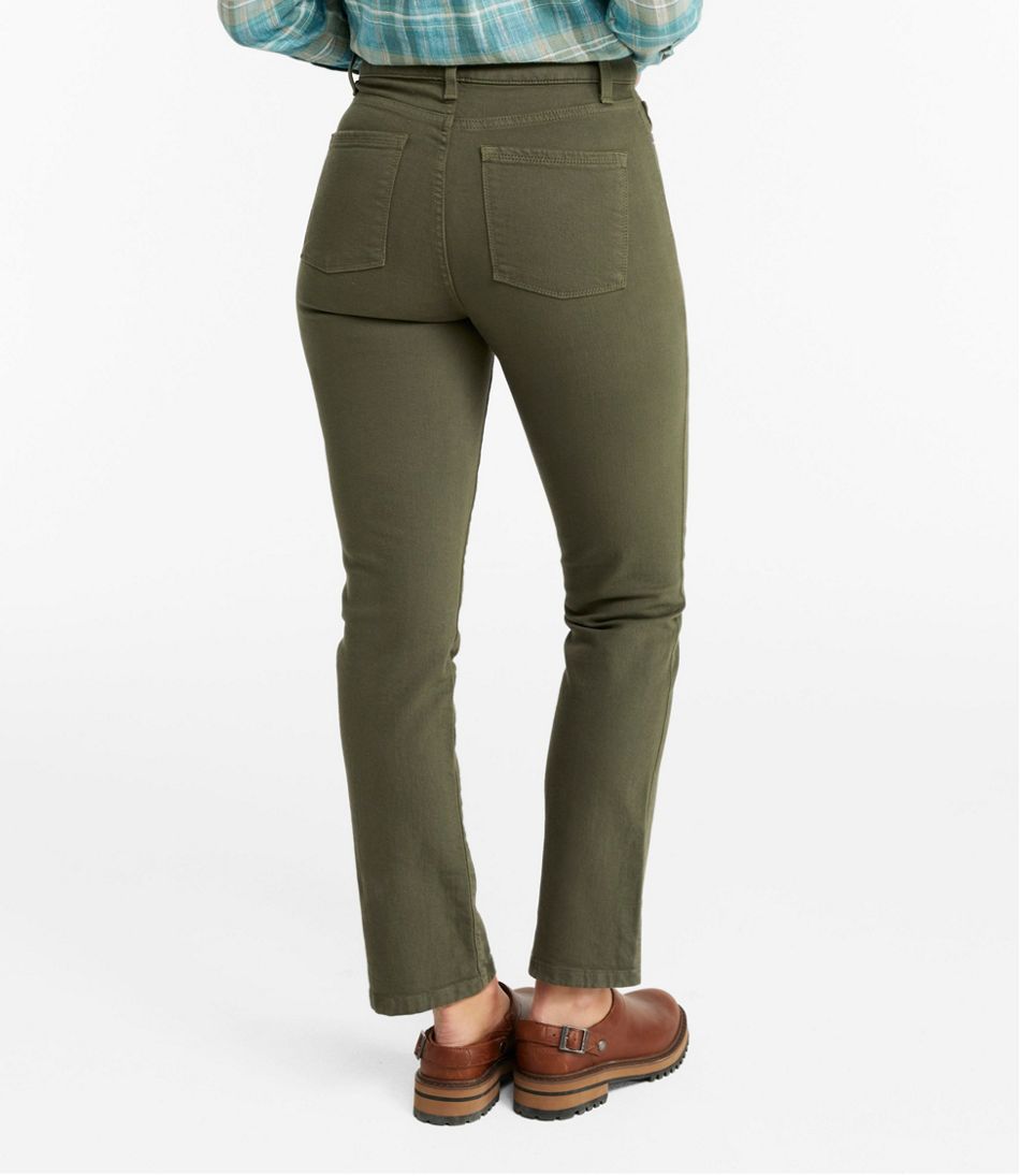 L.L.Bean On Sale | Women's True Shape Jeans, High-Rise Slim-Leg Ankle Colors