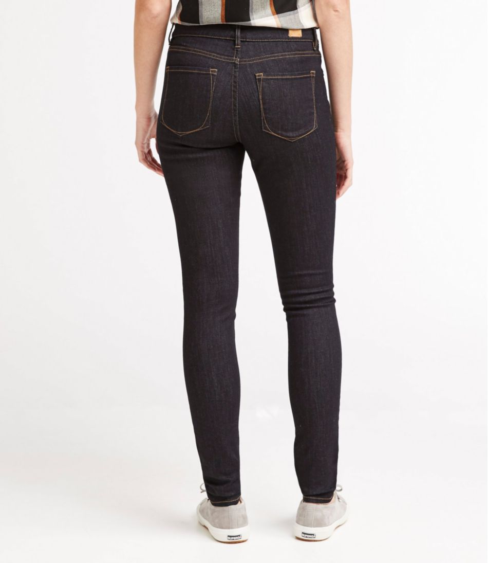L.L.Bean New | Women's Signature Premium Skinny Jeans, Mid-Rise