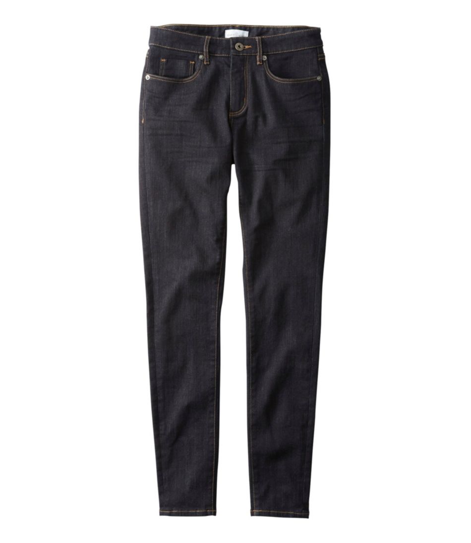 L.L.Bean New | Women's Signature Premium Skinny Jeans, Mid-Rise