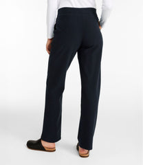 L.L.Bean Sale | Women's Perfect Fit Pants, Fleece-Backed Straight-Leg