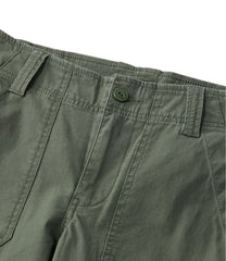 L.L.Bean New | Women's 207 Vintage Cotton Canvas Pants, Mid-Rise Straight-Leg Cargo