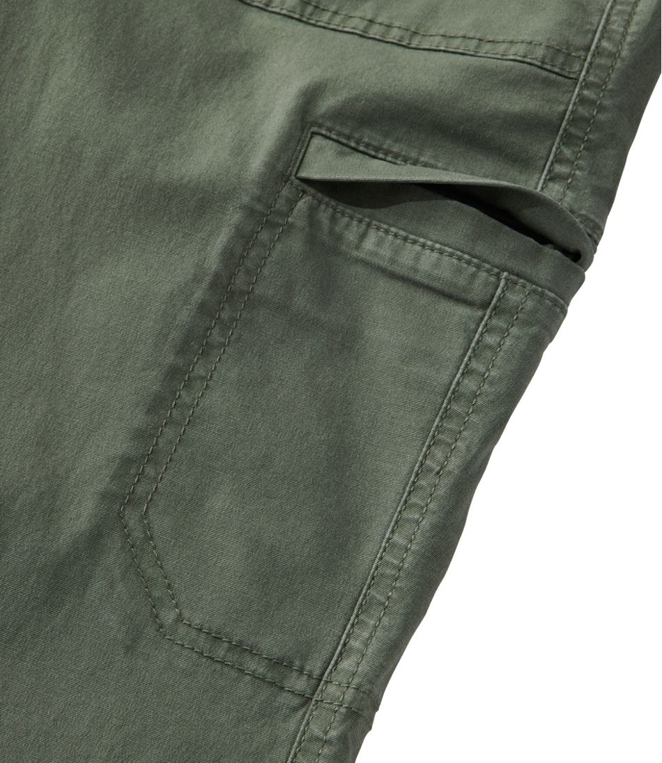 L.L.Bean New | Women's 207 Vintage Cotton Canvas Pants, Mid-Rise Straight-Leg Cargo