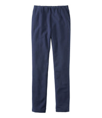 L.L.Bean Online | Women's Perfect Fit Pants, Fleece-Backed Slim-Leg