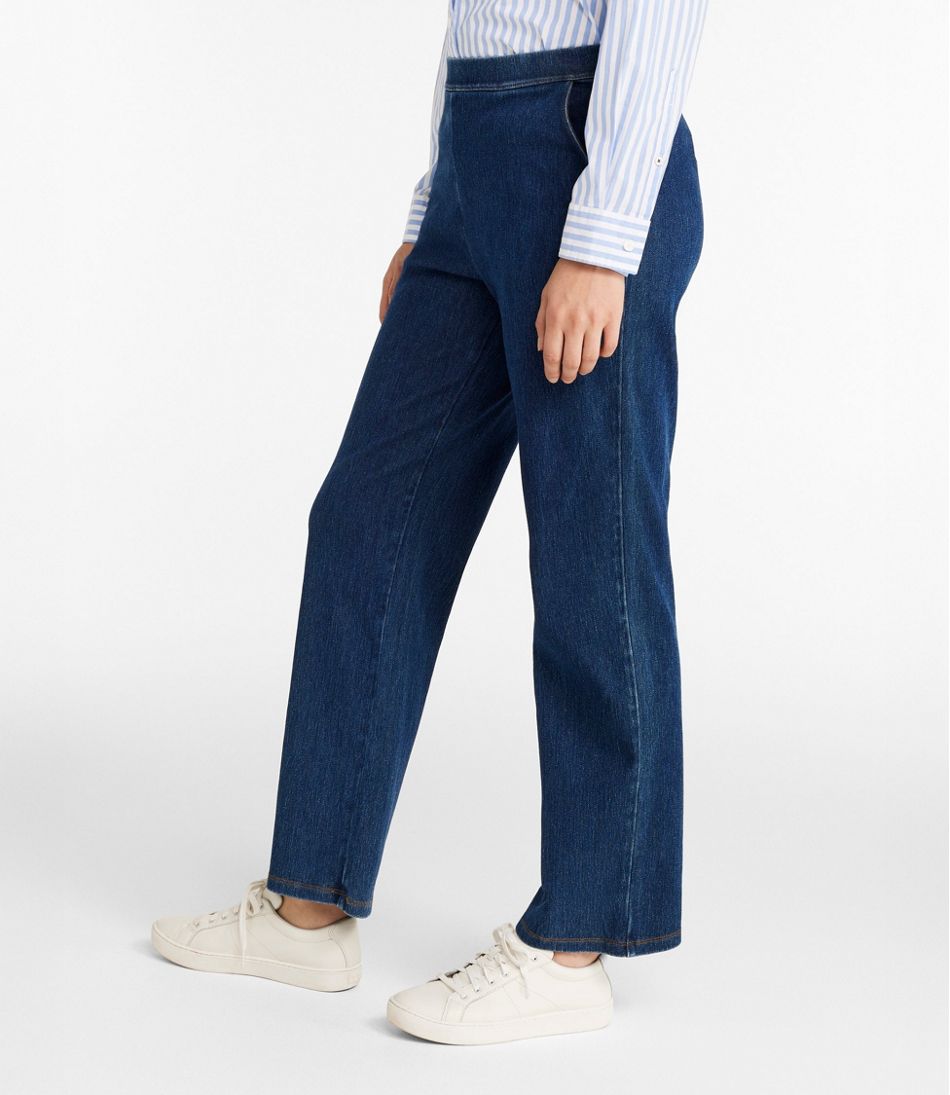 L.L.Bean On Sale | Women's Perfect Fit Pants, Denim Straight-Leg