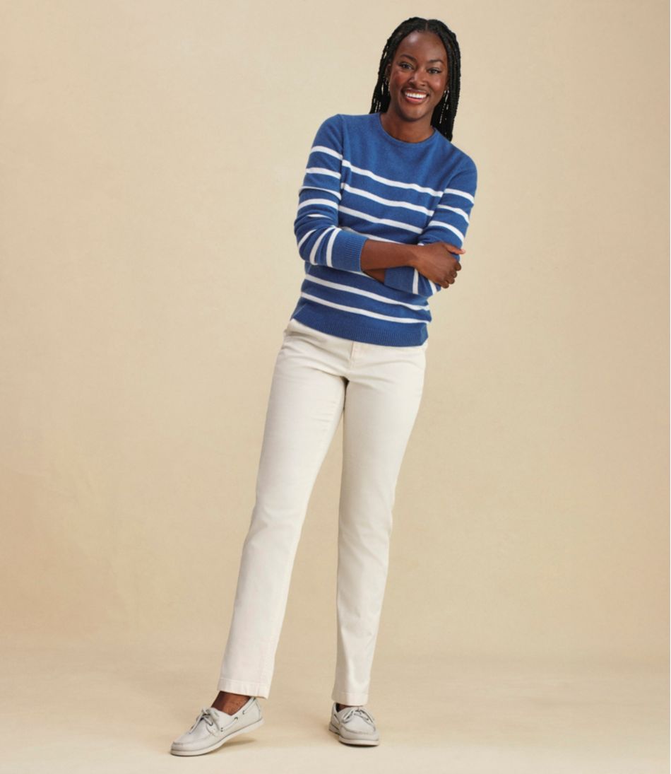 L.L.Bean For Sale | Women's Comfort Stretch Pants, Mid-Rise Straight-Leg Chino