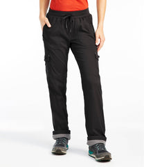 L.L.Bean New | Women's Vista Camp Pants, Straight-Leg Fleece-Lined