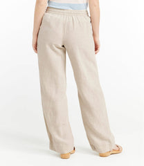 L.L.Bean Outlet | Women's Premium Washable Linen Pull-On Pants