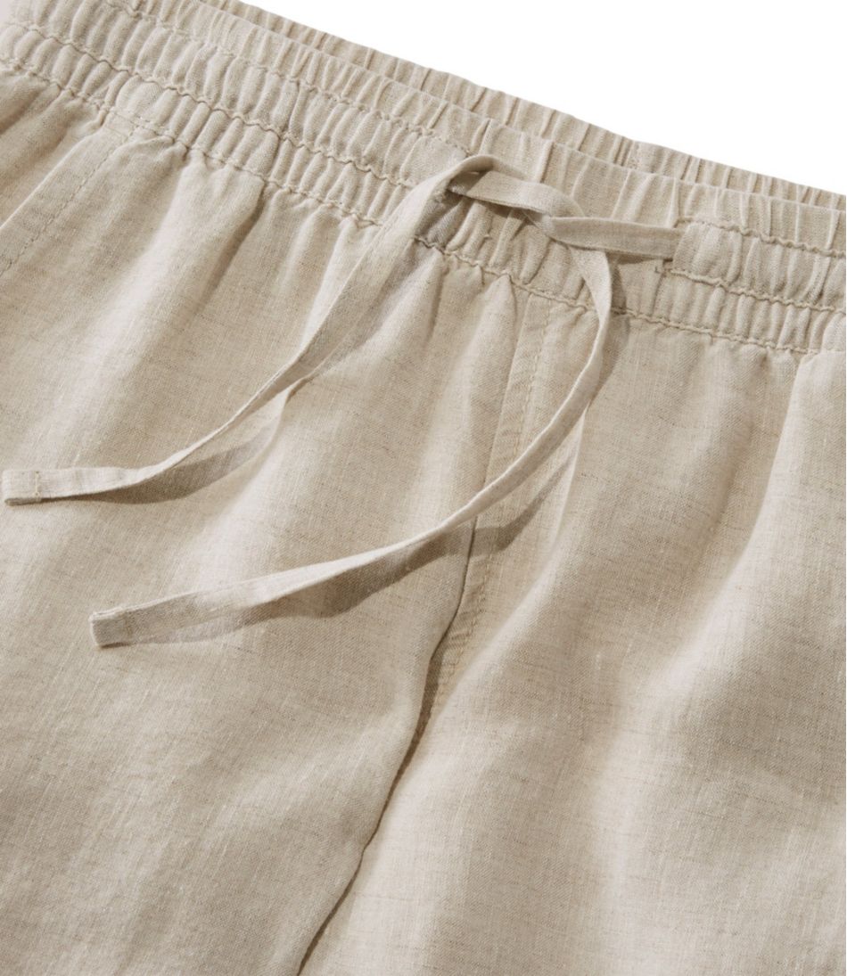 L.L.Bean Outlet | Women's Premium Washable Linen Pull-On Pants