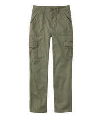 L.L.Bean US | Women's Comfort Stretch Pants, Mid-Rise Straight-Leg Cargo