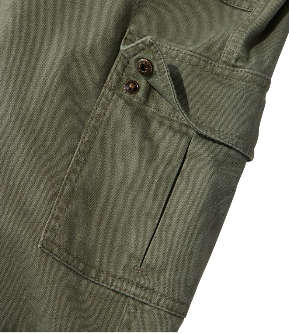 L.L.Bean US | Women's Comfort Stretch Pants, Mid-Rise Straight-Leg Cargo