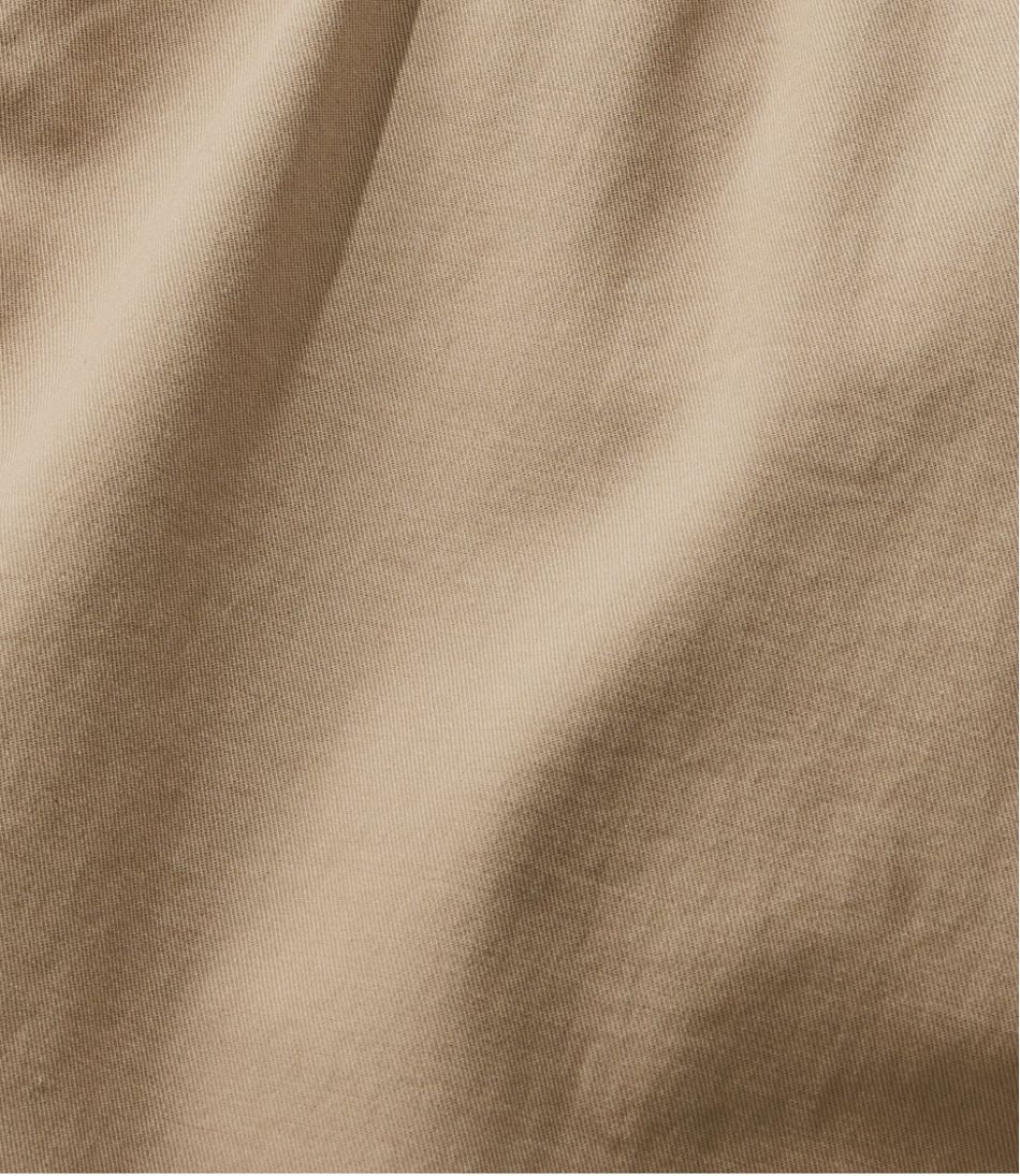 L.L.Bean New | Lakewashed Pull-on Chinos, Mid-Rise Wide-Leg