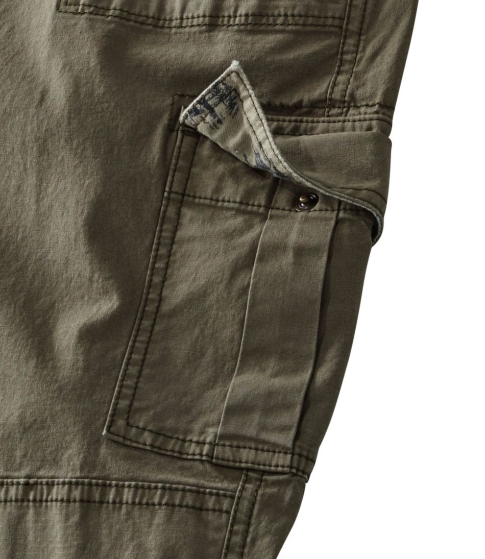 L.L.Bean Sale | Women's Stretch Canvas Cargo Pants, Mid-Rise Straight-Leg