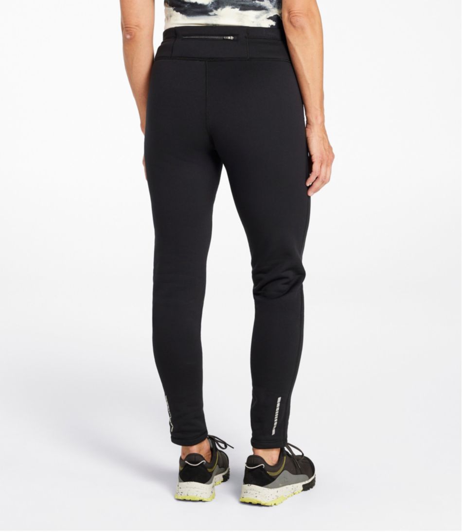L.L.Bean Online | Women's PrimaLoft ThermaStretch Fleece Tights, Mid-Rise