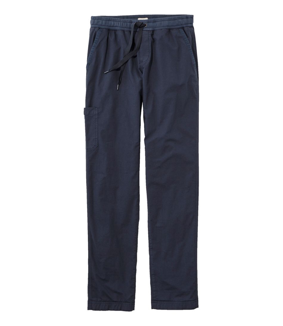 L.L.Bean Discount | Women's Stretch Ripstop Pull-On Pants, Slim-Leg Fleece-Lined