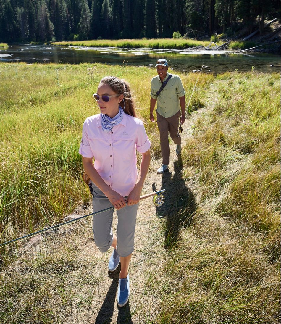 L.L.Bean US | Women's Tropicwear Capri Pants, Mid-Rise