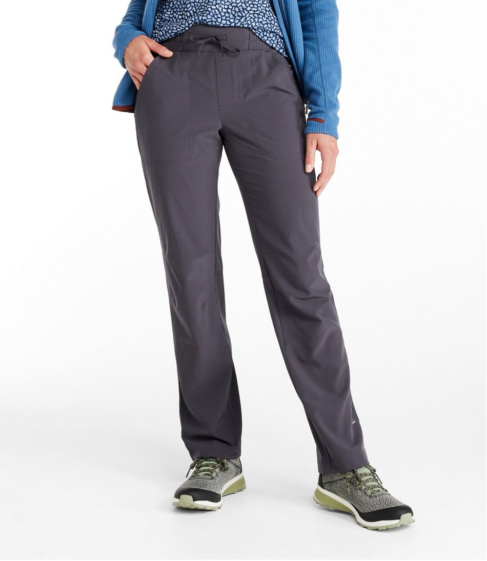 L.L.Bean Online | Women's VentureStretch Trail Pants, Mid-Rise Straight-Leg