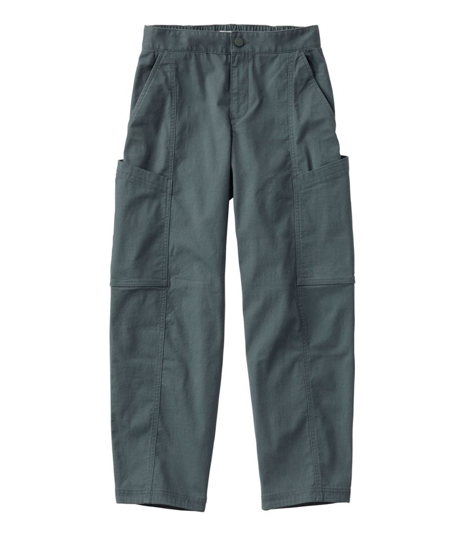 L.L.Bean Outlet | Women's Explorer Ripstop Pants, Barrel Leg