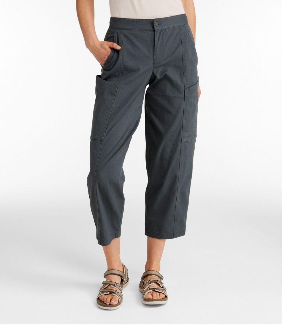 L.L.Bean Outlet | Women's Explorer Ripstop Pants, Barrel Leg