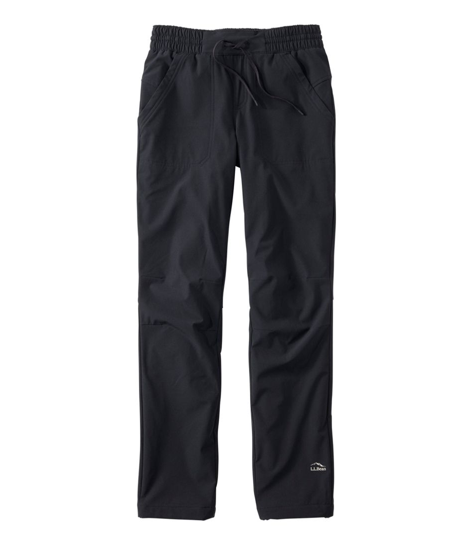 L.L.Bean Outlet | Women's VentureStretch Trail Pants, Brushed-Back Straight-Leg
