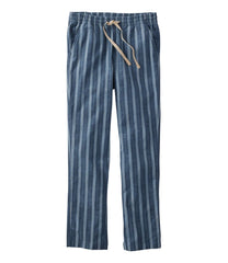 L.L.Bean On Sale | Women's Lakewashed Pull-On Chinos, Mid-Rise Tapered-Leg Chambray Ankle Pants