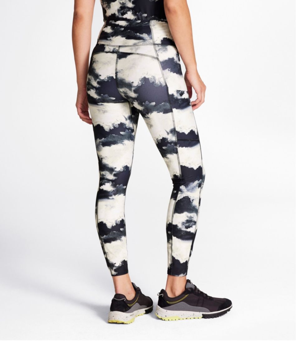 L.L.Bean Online | Women's Everyday Performance 7/8 Leggings, High-Rise Pocket Print