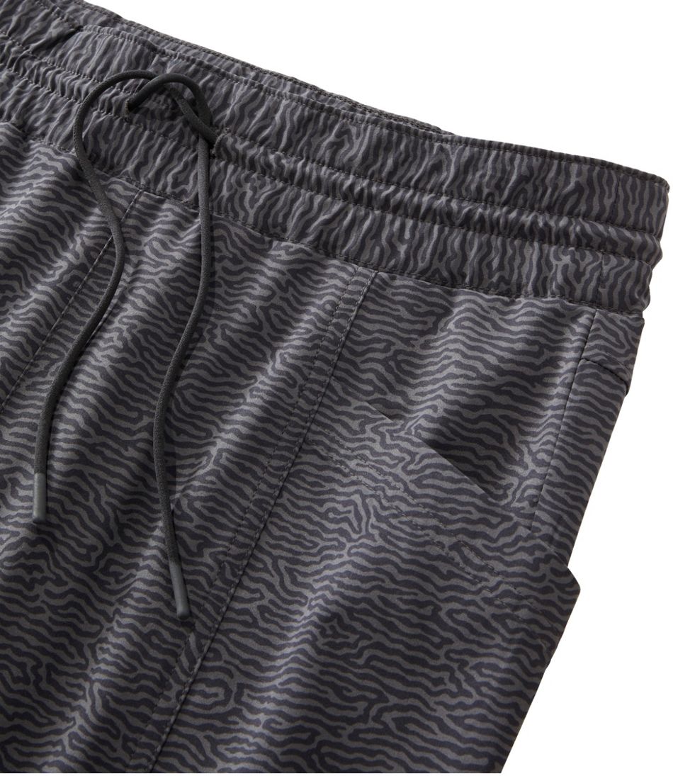 L.L.Bean Outlet | Women's VentureStretch Woven Ankle Pants, Mid-Rise Print